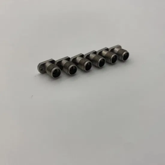 2.92mm Female PCB Mount Solderless Connector for Photoelectric Communication, 40GHz
